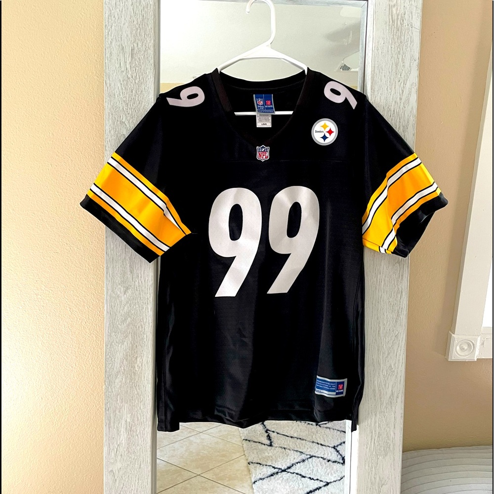 Authentic Steelers Jersey, #99 Brett Keisel